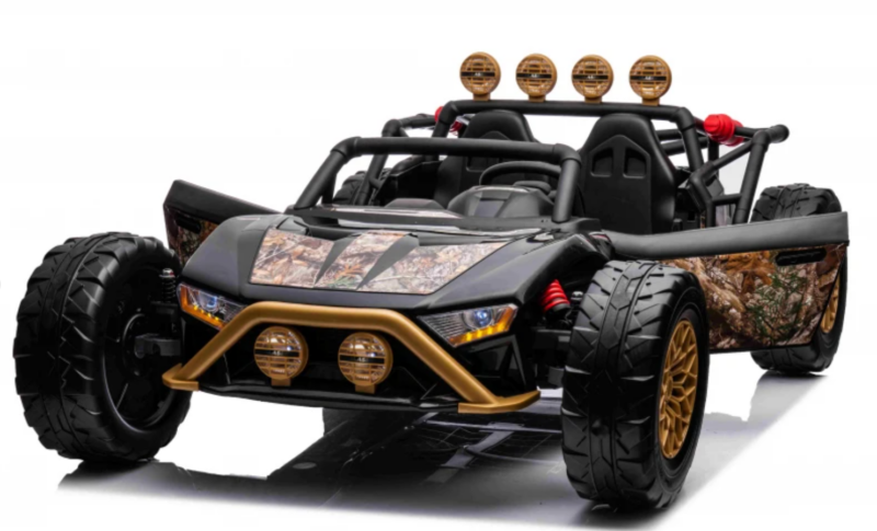 Buggy Racing | 24 Volt | 400 Watt | EVA-Reifen | Ledersitz | Luxusmodell⭐ | 2-Sitzer & XXL