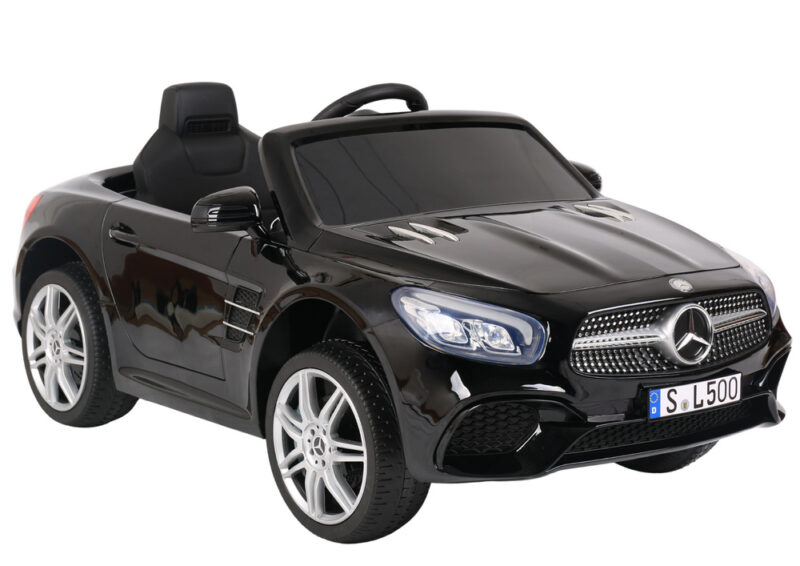 Kinderauto Mercedes SL500 mit EVA-Reifen und Ledersitz