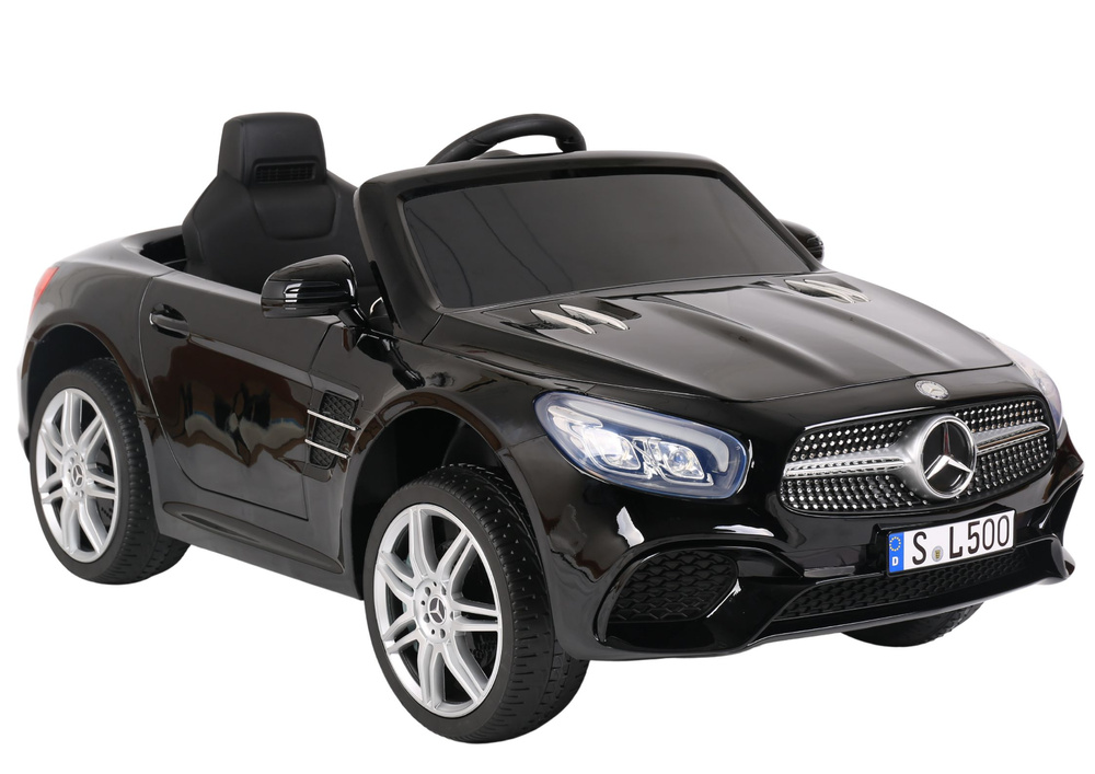 Kinderauto Mercedes SL500 mit EVA-Reifen und Ledersitz